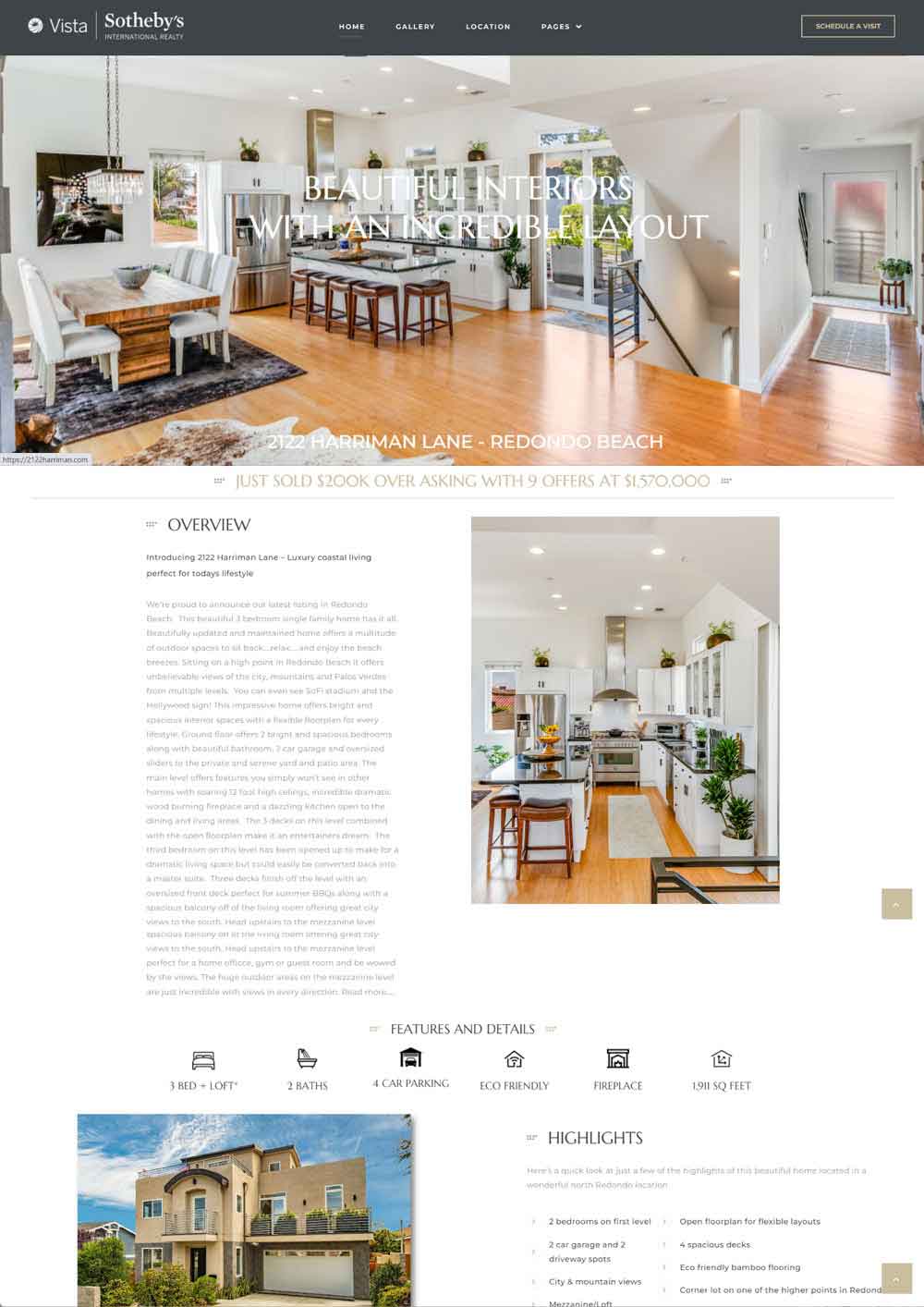 Custom property websites designed by realtor Keith Kyle
